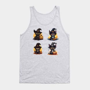 Halloween Cats - Cute Kittens Tank Top